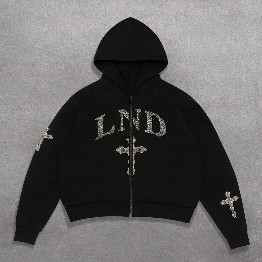 Black LND hoodie