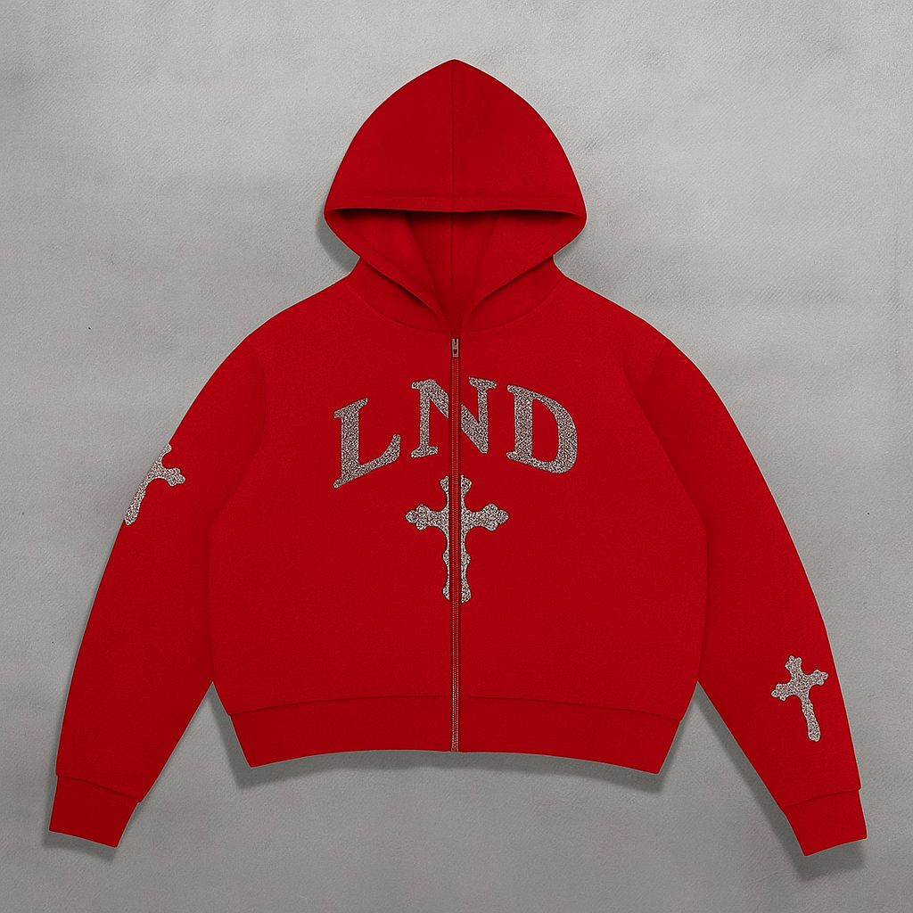 Red LND Hoodies