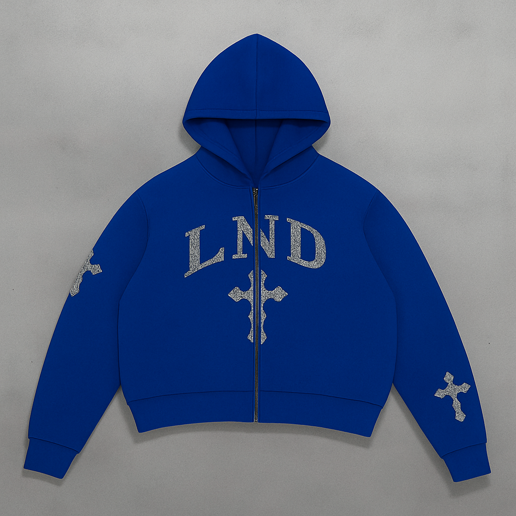 Blue LND Hoodie